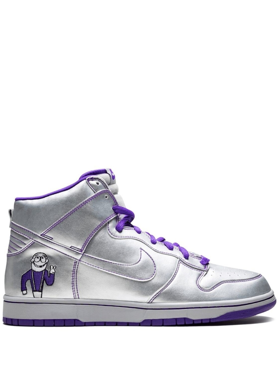 

Кроссовки Dunk High Premium SB Nike, серебристый