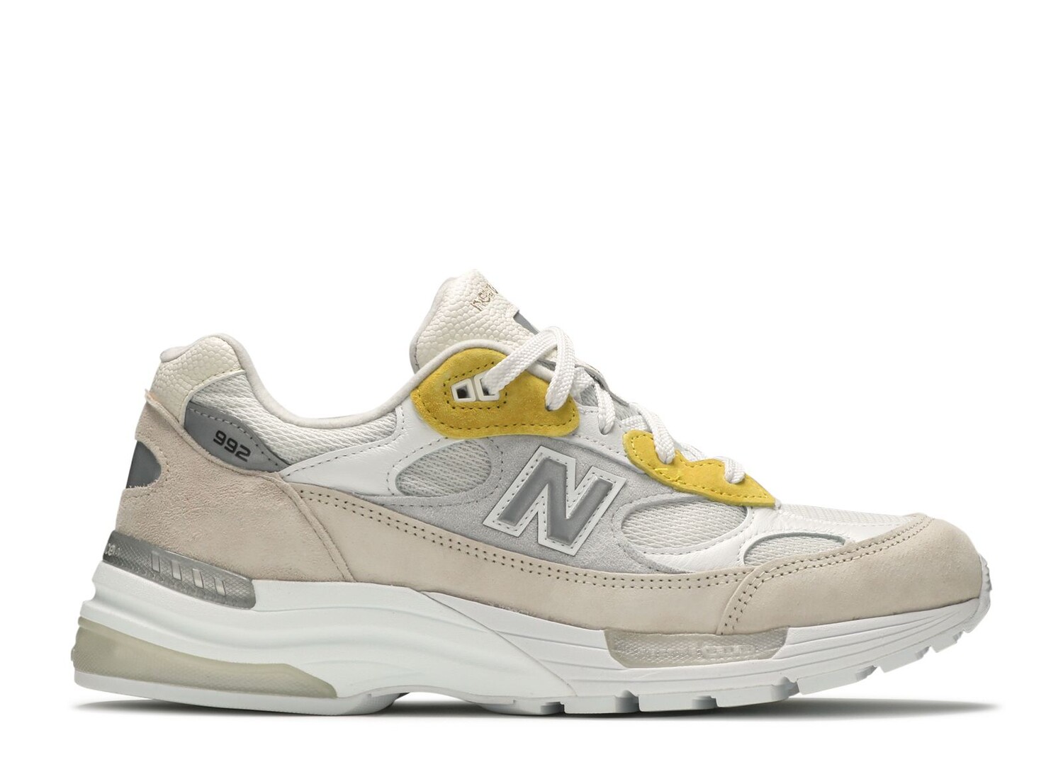 

Кроссовки New Balance Paperboy Paris X 992 Made In Usa 'Fried Egg', кремовый, Бежевый