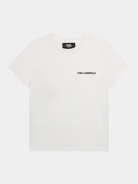 

Футболка стандартного кроя Karl Lagerfeld Kids, белый