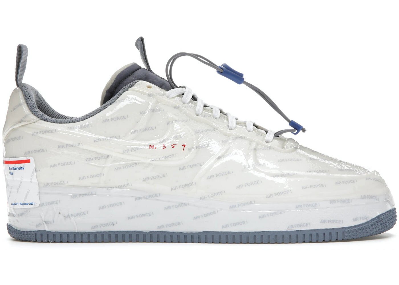 

Кроссовки Nike Air Force 1 Low Experimental USPS мужские, белый / голубой