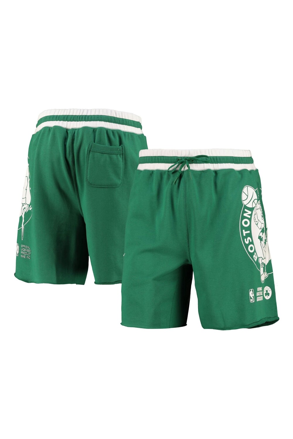 

Флисовые шорты Fanatics Boston Celtics на корте Nike Nike, зеленый