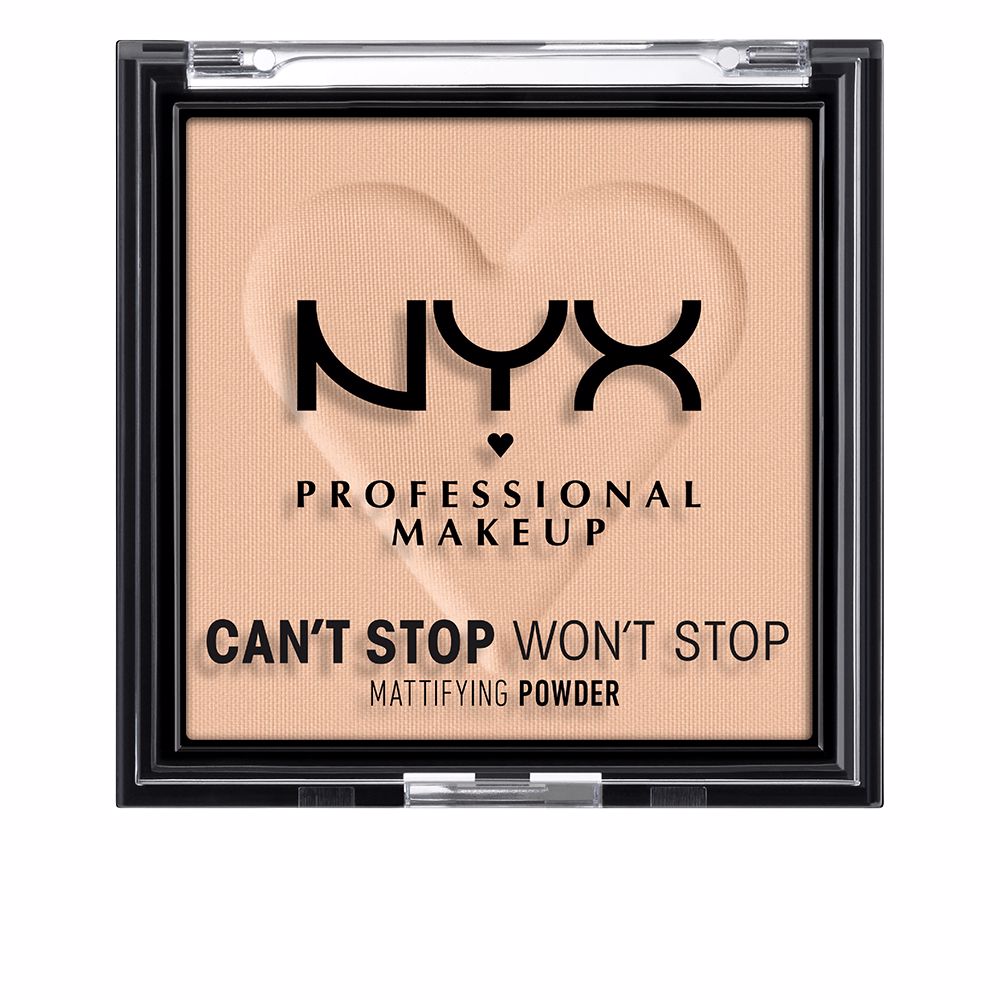 Пудра Can’t stop won’t stop mattifying powder Nyx professional make up, 6г, light medium пудра для лица nyx