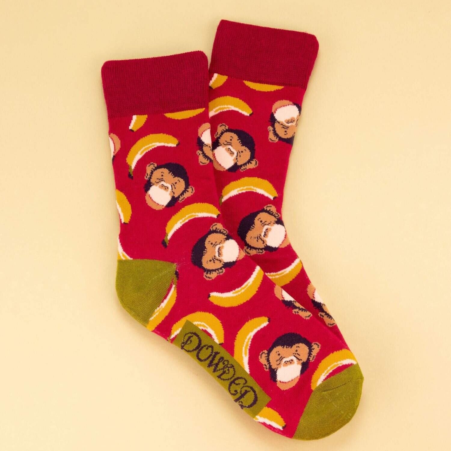 

Носки Powder Cheeky Monkey, фуксия