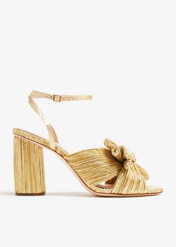 цена Сандалии Loeffler Randall Camellia, золотой