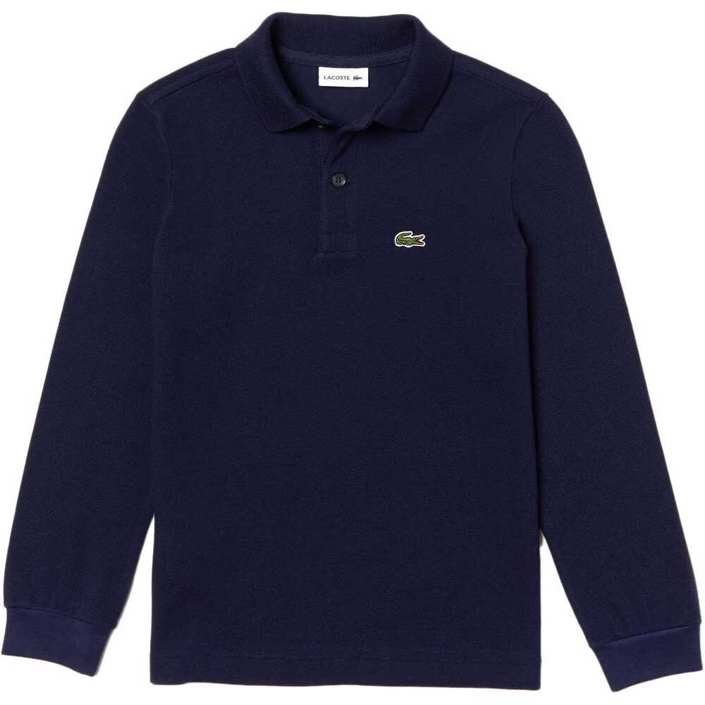 

Рубашка поло с длинным рукавом Lacoste Petit Piqué, синий