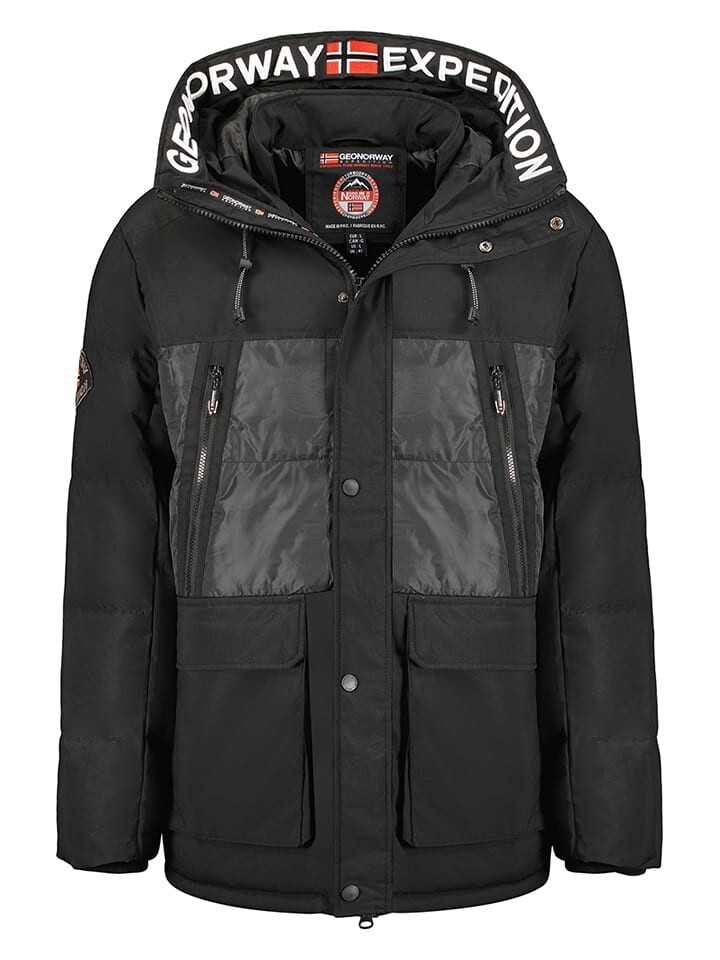 

Зимняя куртка Geographical Norway Alegrou, черный