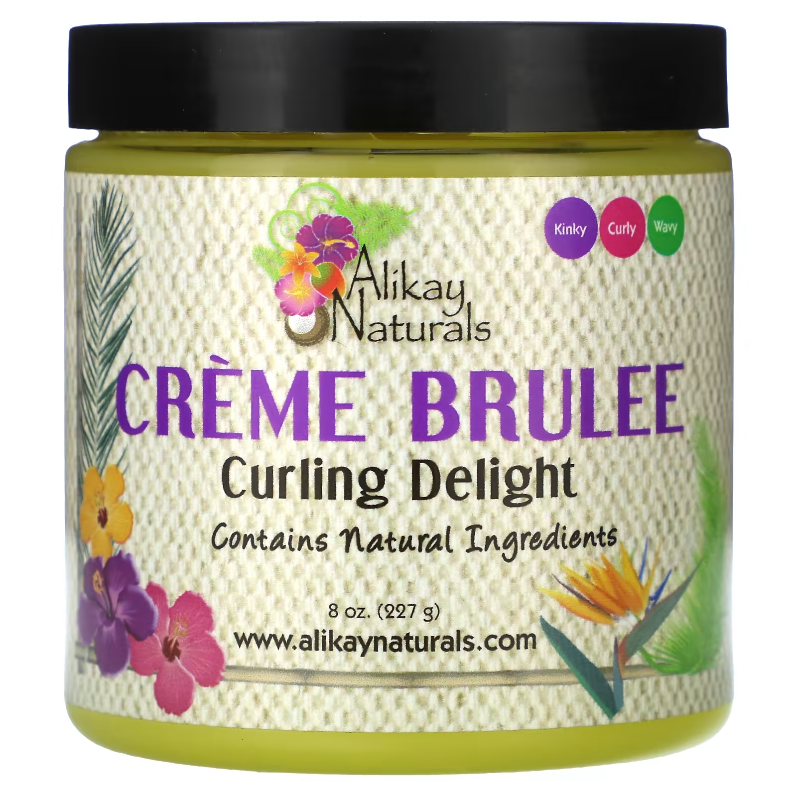 Средство для волос Alikay Naturals Creme Brulee Curling Delight