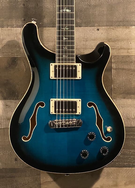 

Электрогитара PRS SE Hollowbody II Piezo Peacock Blue Smokeburst