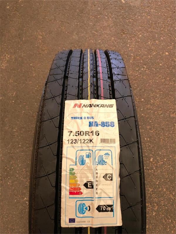 

Летние шины Nankang HA858 TT 7,5 R16 123/122K