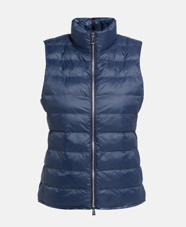 

Стеганый жилет Polo Ralph Lauren, темно-синий