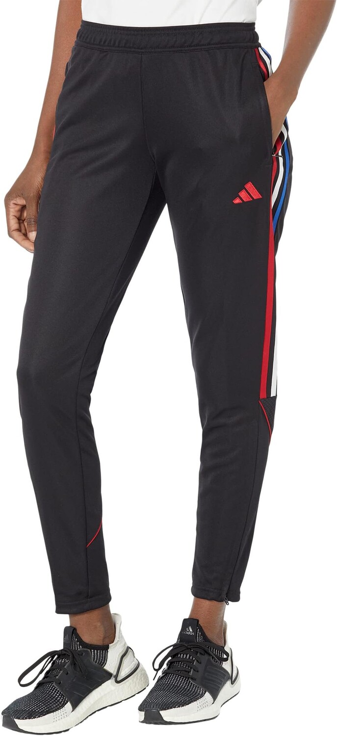 

Брюки Тиро adidas, цвет Black/Team Power Red 2