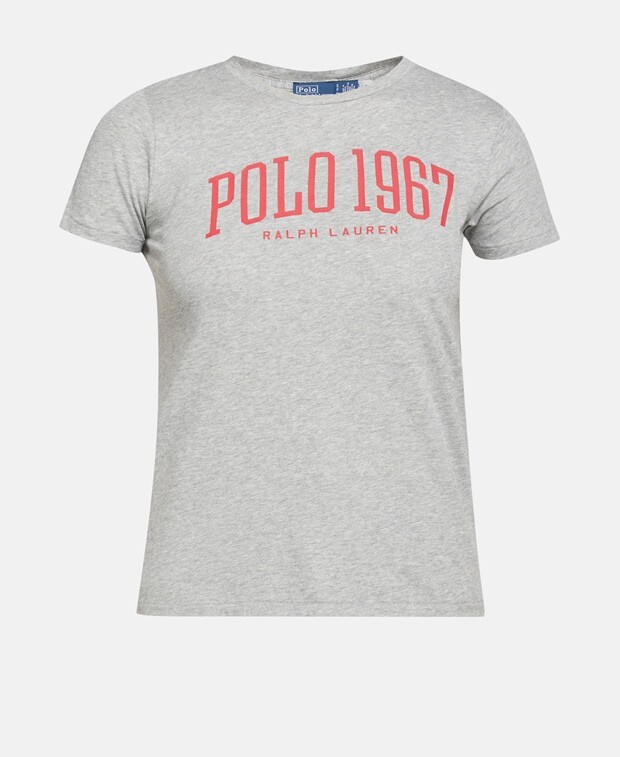 

Футболка Polo Ralph Lauren, светло-серый