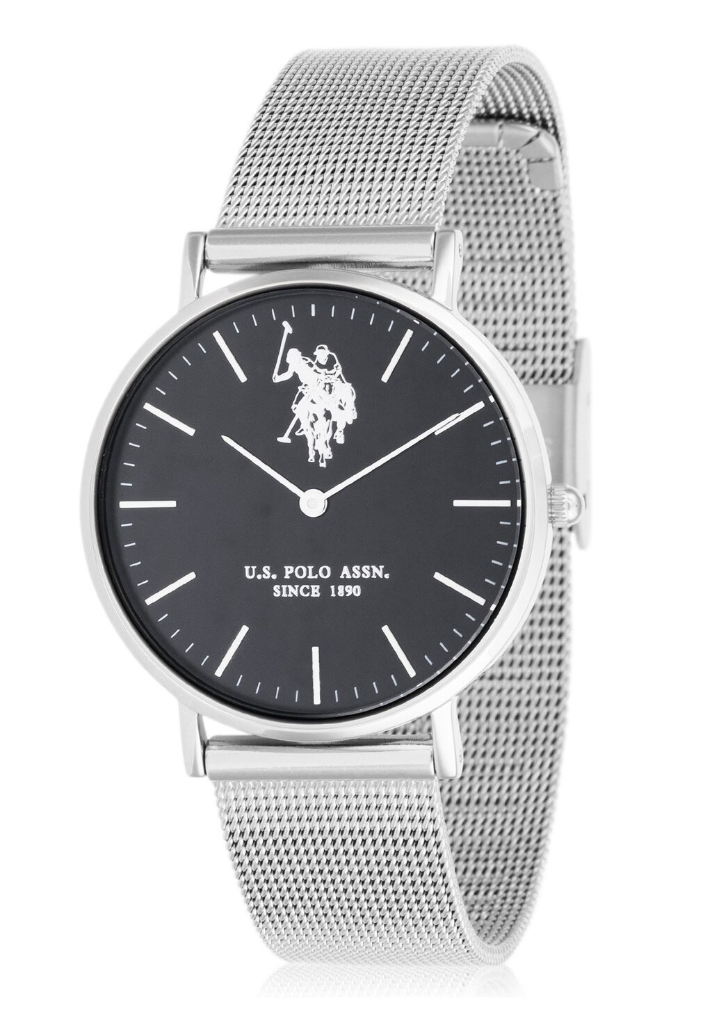 

Часы REBEL U.S. Polo Assn., цвет silver black
