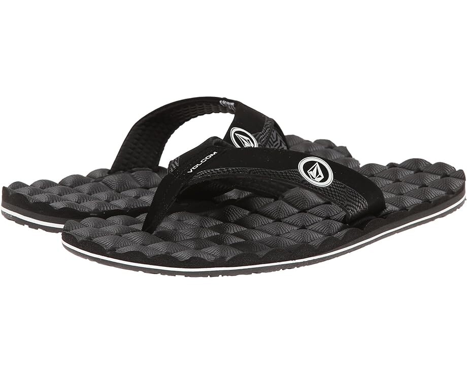 

Сандалии Volcom Recliner, цвет Black White