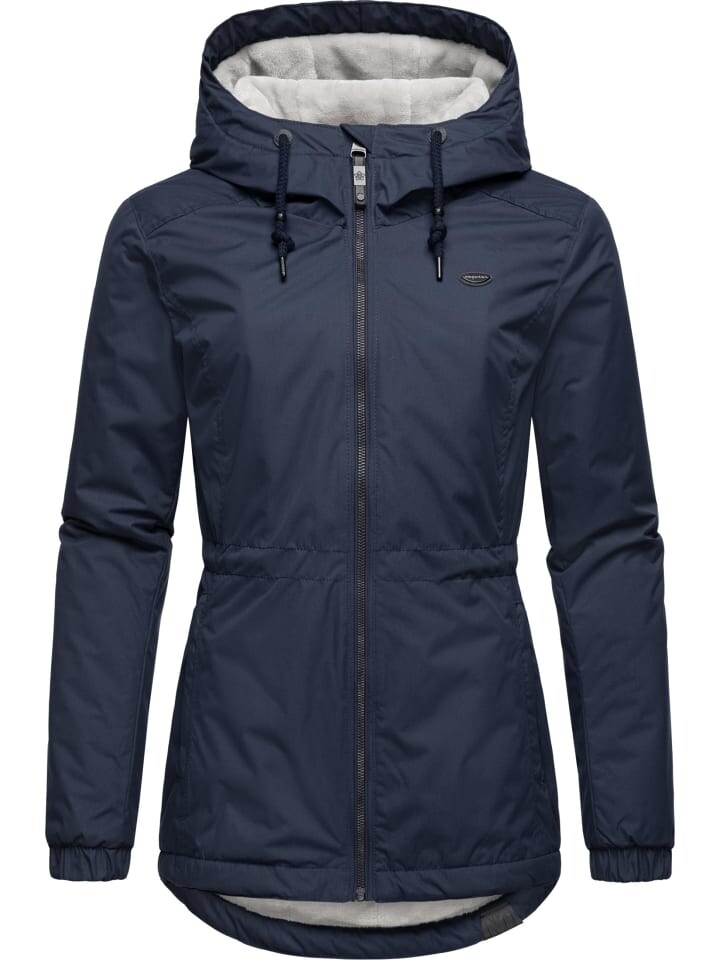 

Пуховик ragwear Dankka Warm, темно-синий