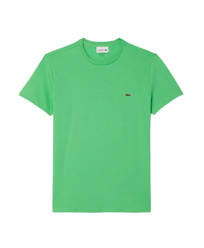 

Классическая хлопковая футболка Lacoste, зеленый