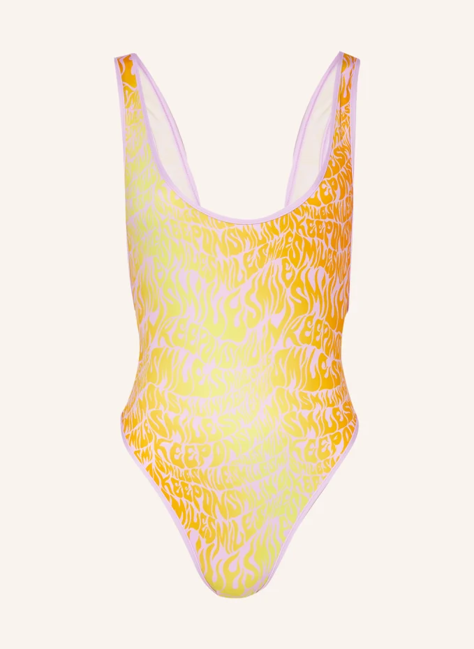 

Купальник смайл Stella Mccartney Swimwear, оранжевый