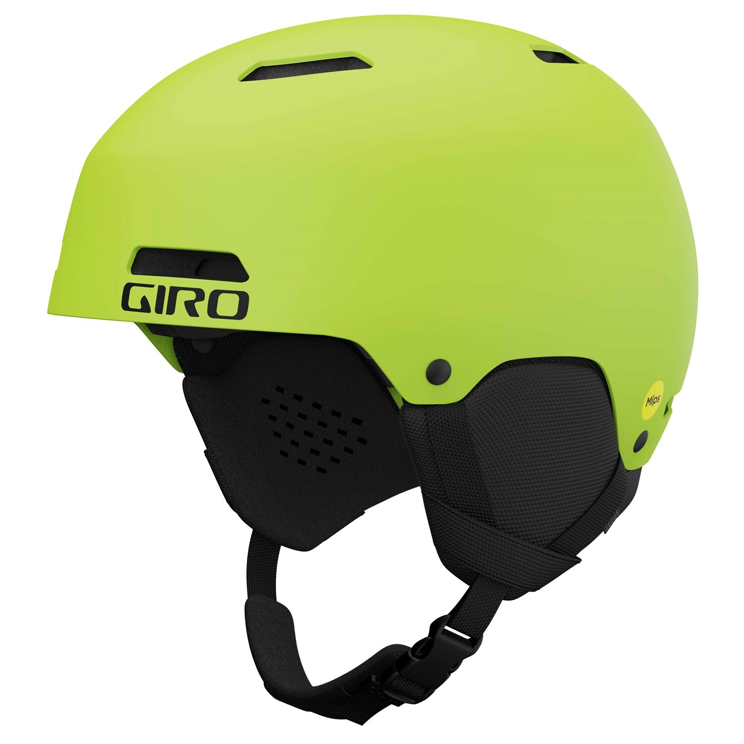 

Лыжный шлем MIPS Giro, лаймовый