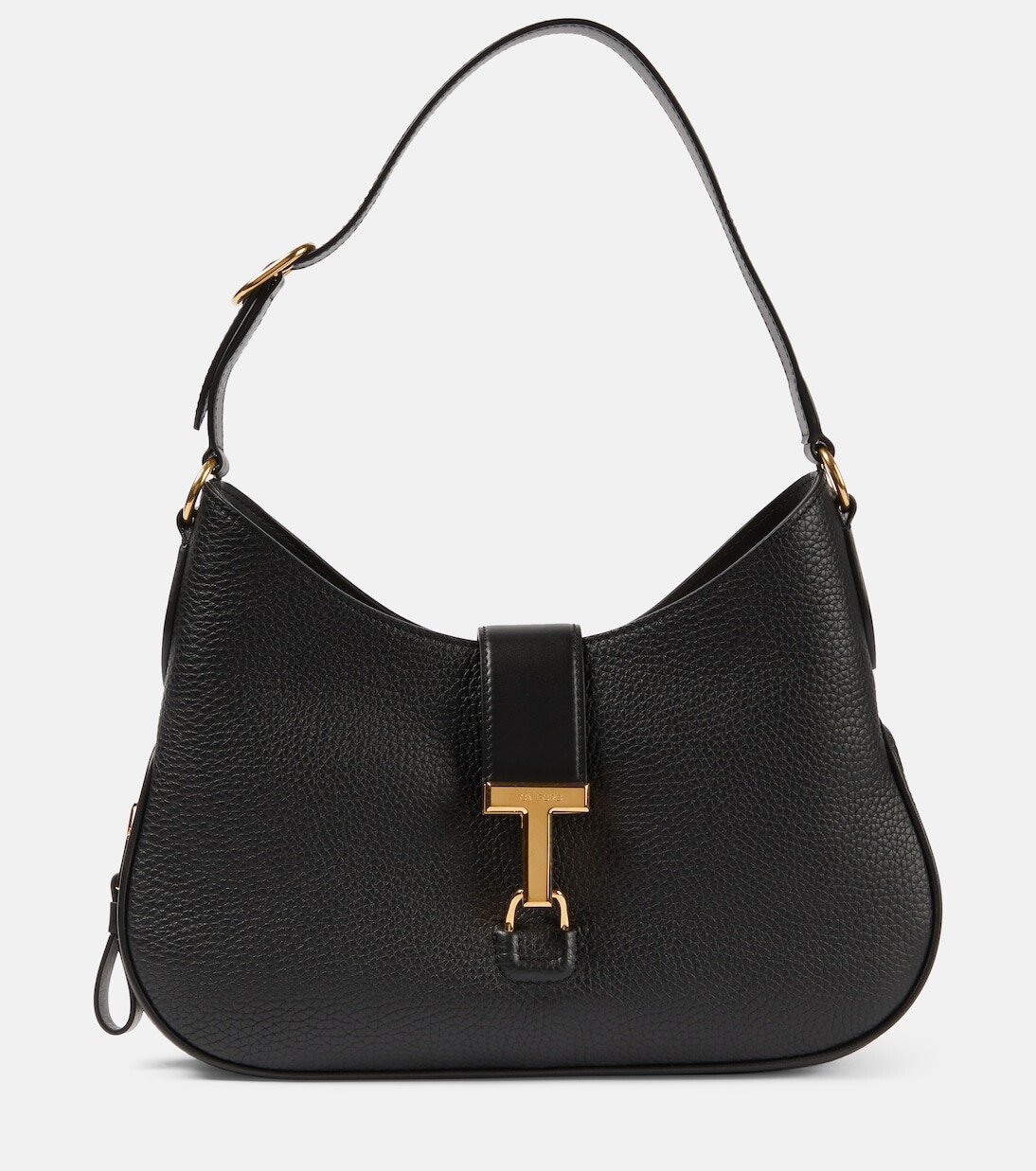 

Кожаная сумка-тоут monarch среднего размера Tom Ford, черный