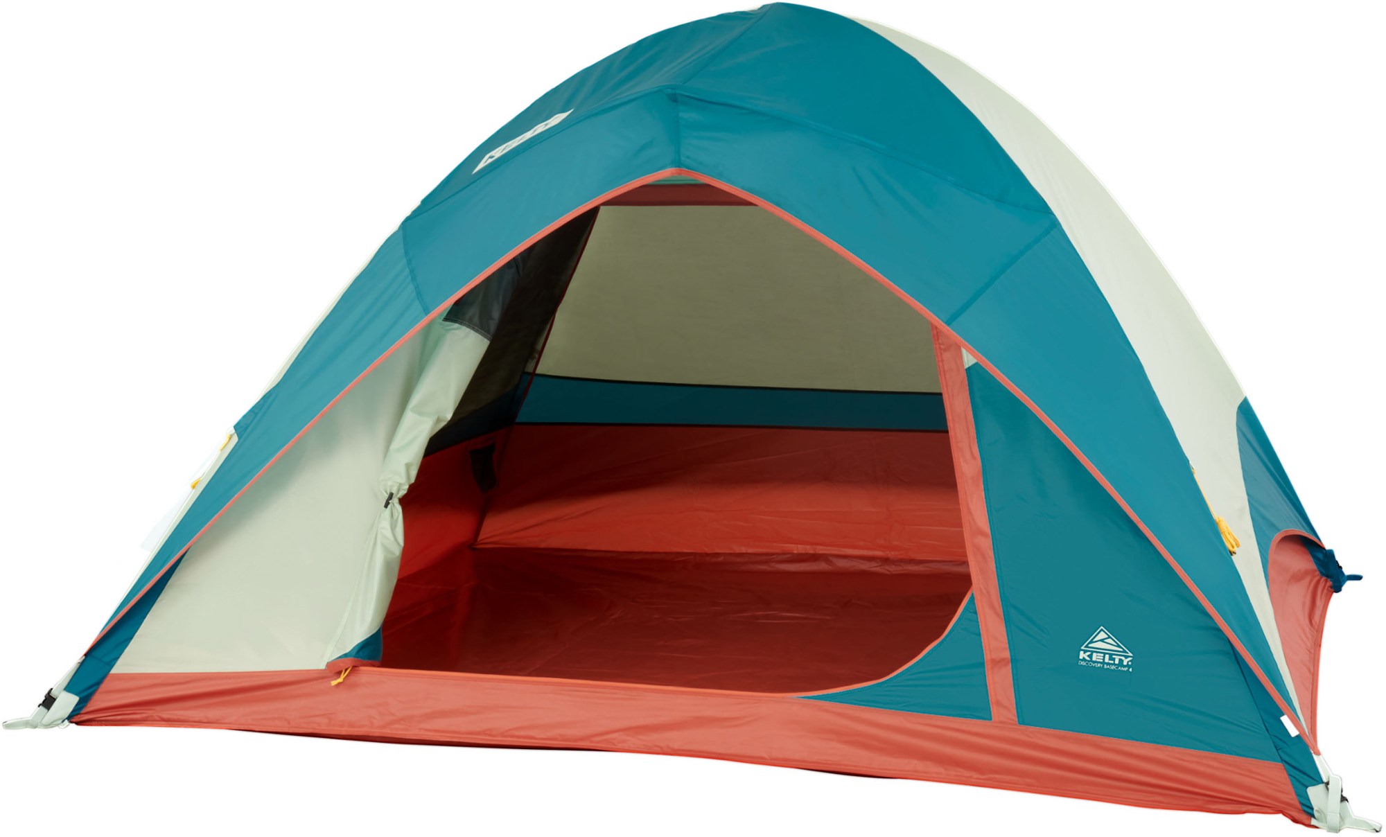 Палатка Discovery Basecamp 4 Kelty, зеленый палатка четырехместная fhm antares 4 синий серый