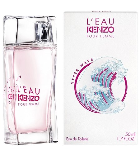 туалетная вода kenzo l eau kenzo hyper wave pour femme 100 мл Туалетная вода, 50 мл Kenzo, L'eau Kenzo, Pour Femme Hyper Wave
