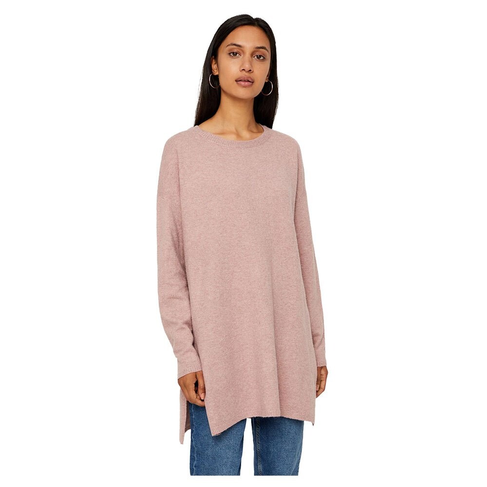 

Свитер Vero Moda Brilliant Long O Neck, розовый