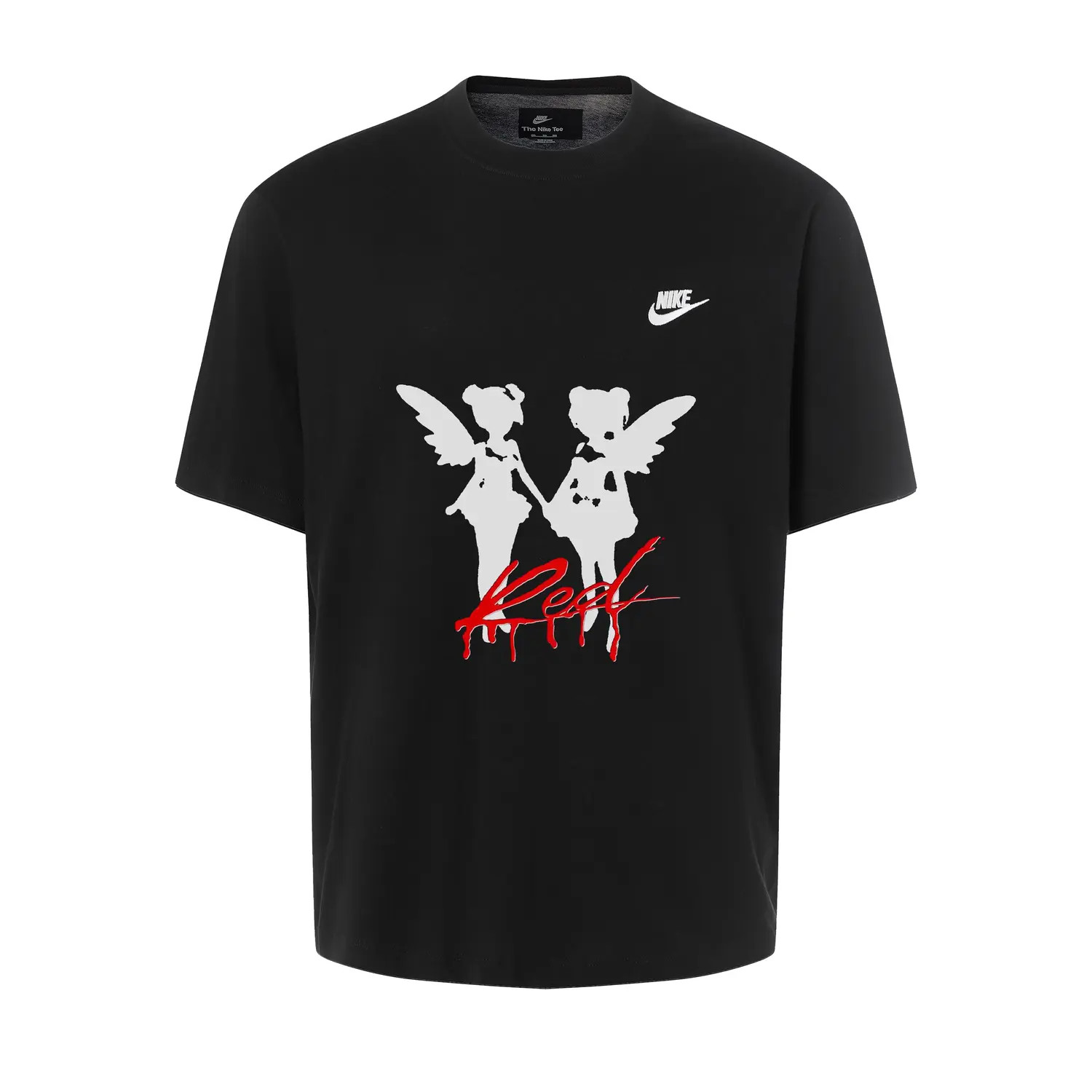 

Футболка унисекс черная Nike, черный