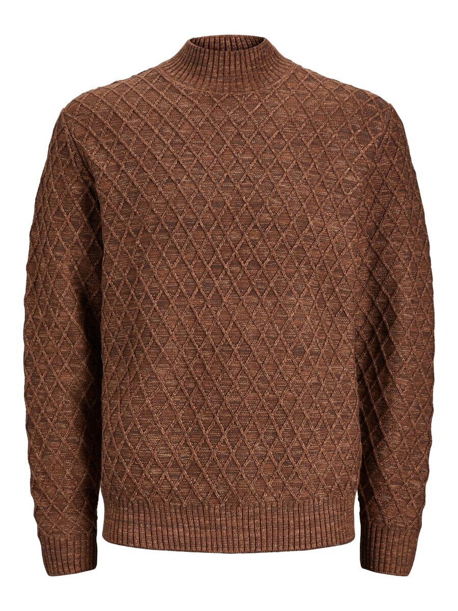 

Свитер JACK & JONES ZIGGI, коричневый