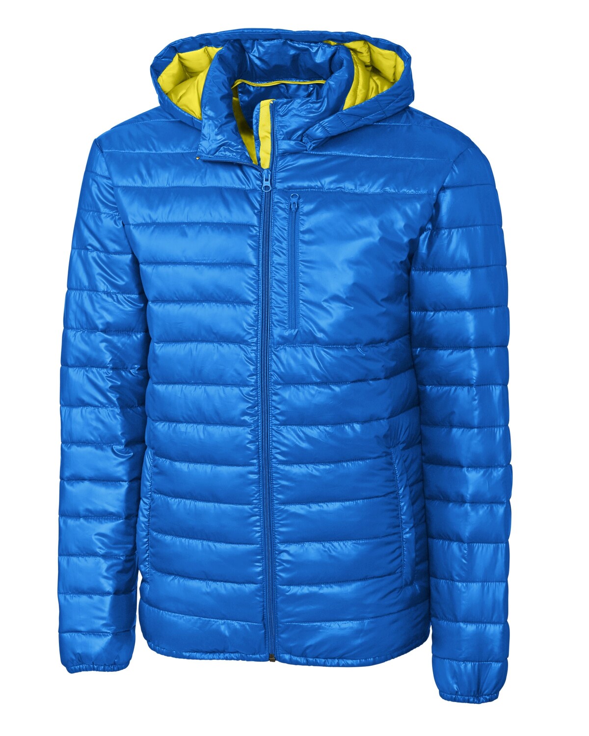 

Мужская куртка Clique Stora, цвет Royal Blue/Visibility Green