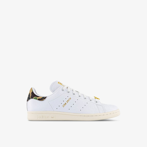 

Кожаные низкие кроссовки adidas x BAPE Stan Smith Adidas, белый