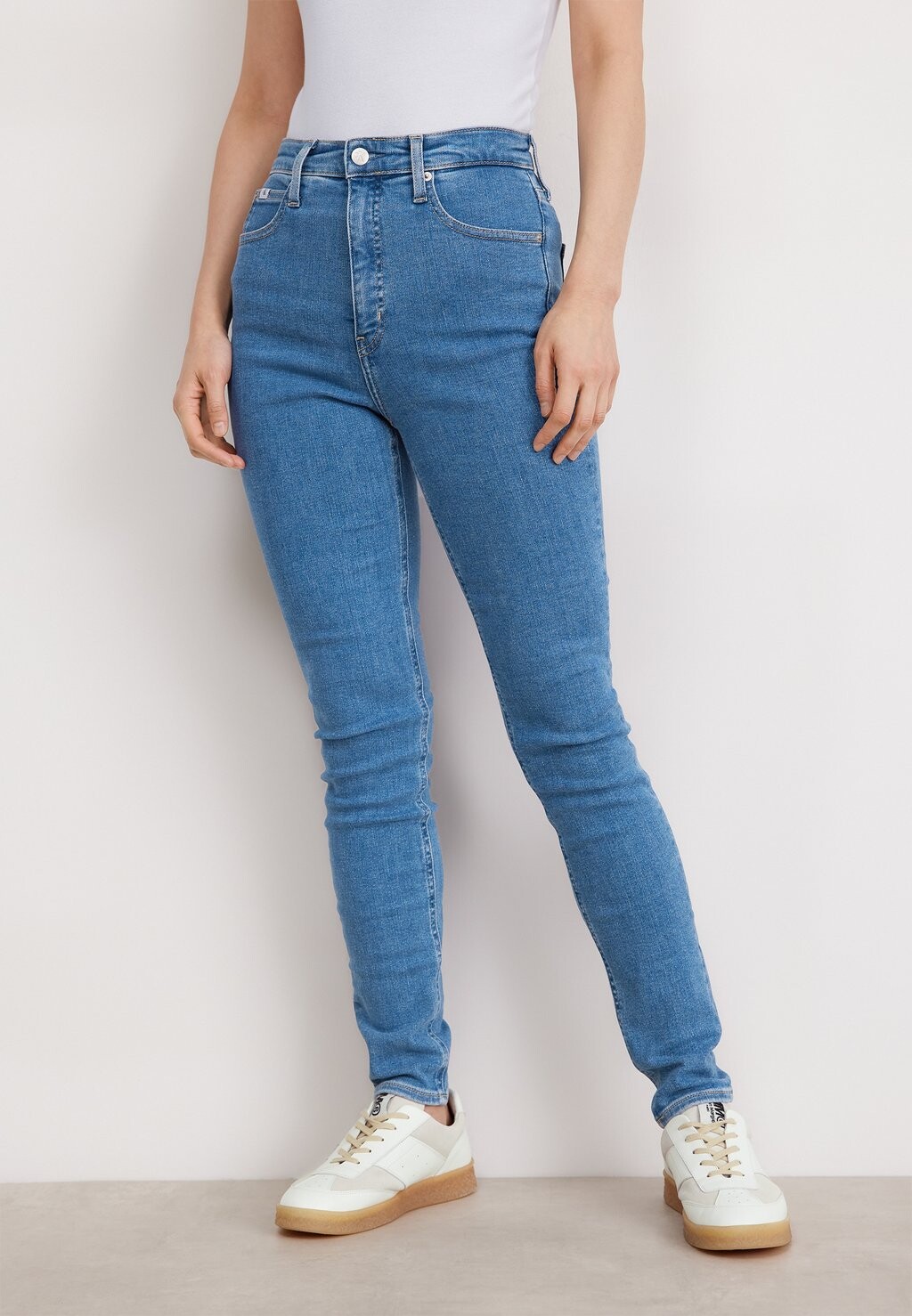 

Джинсы Skinny Fit HIGH RISE SKINNY Calvin Klein Jeans, цвет denim medium