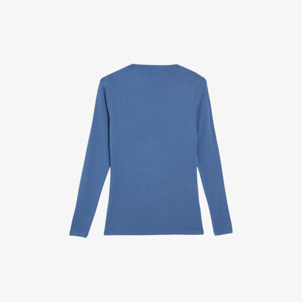 

Топ raylee со складками из эластичной ткани Ted Baker, синий