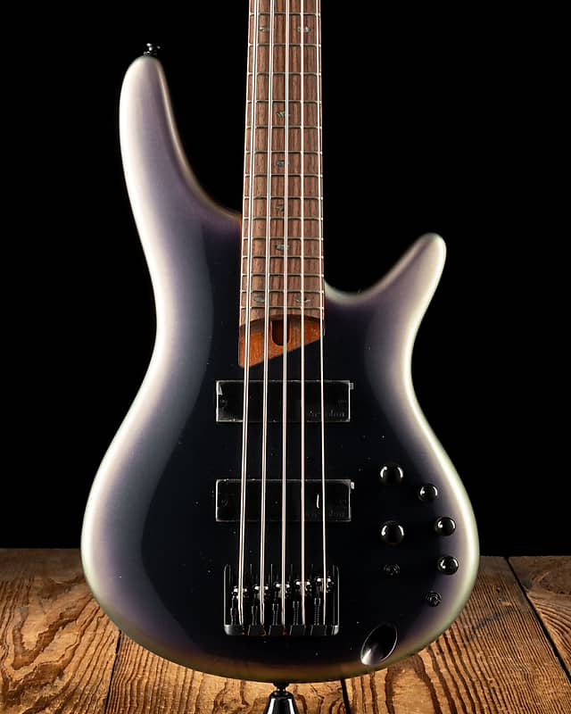 Басс гитара Ibanez SR505E - Black Aurora Burst Gloss - Free Shipping цена и фото