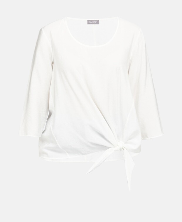

Рубашка блузка Samoon, цвет Wool White