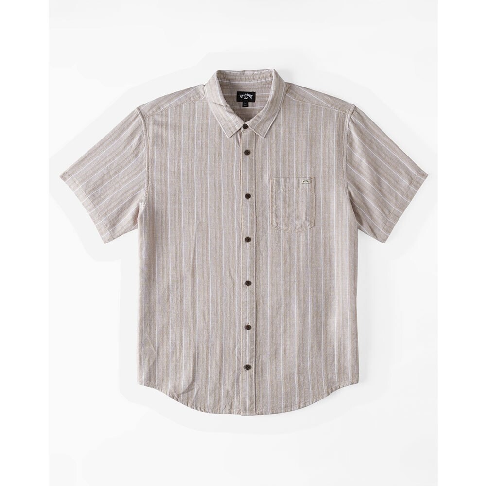 

Рубашка с коротким рукавом Billabong All Day, бежевый