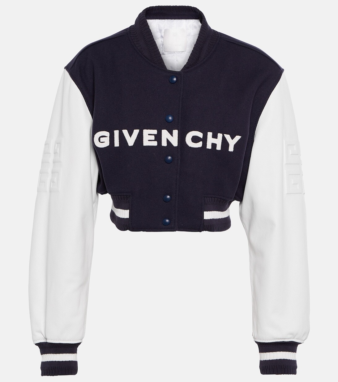 

Укороченная университетская куртка 4G GIVENCHY, черный