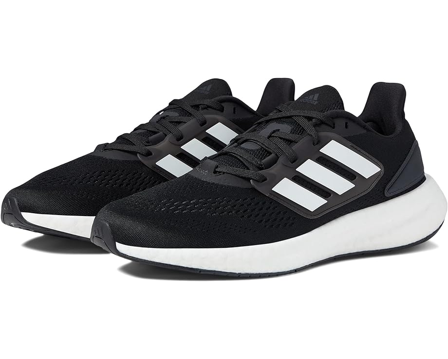 Кроссовки Adidas Pureboost 22, цвет Black/Black/Carbon 1