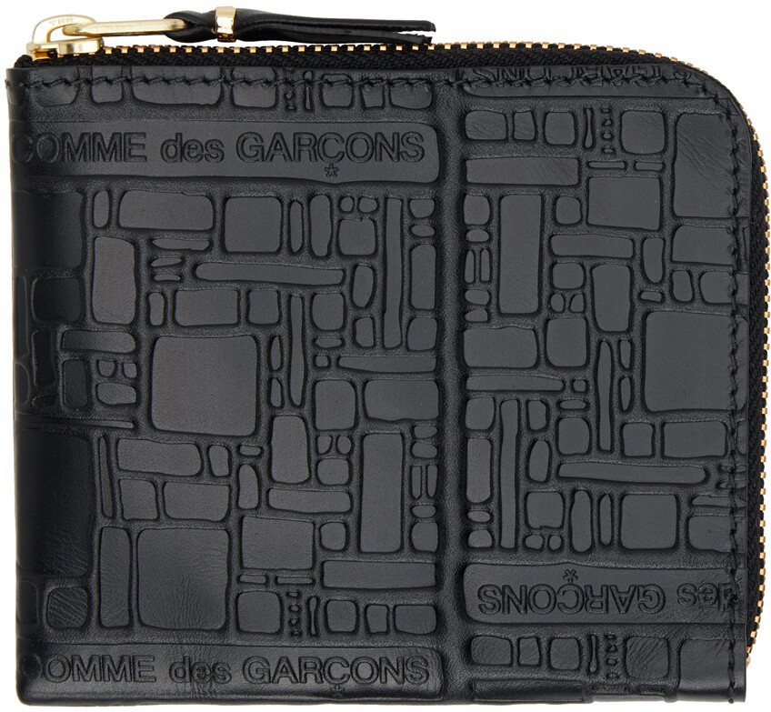 

Черный кошелек с тиснением Roots Comme des Garçons