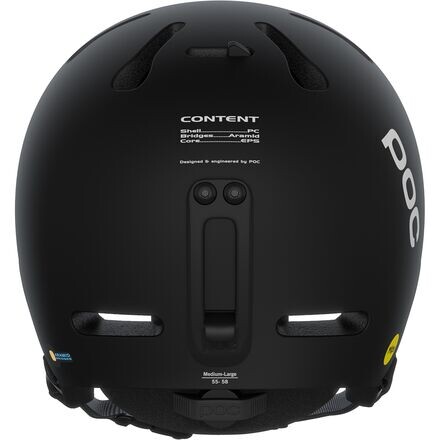 

Форникс Мипс Шлем POC, цвет Uranium Black Matte