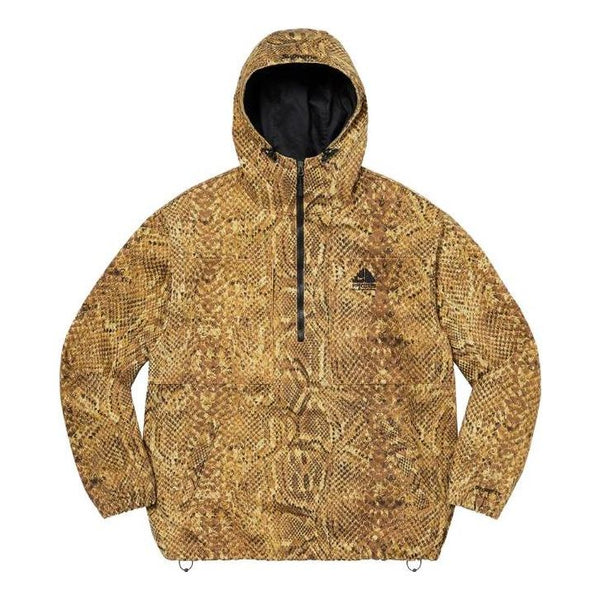 Куртка Nike ACG x Supreme Denim Pullover 'Gold Snakeskin', желтый