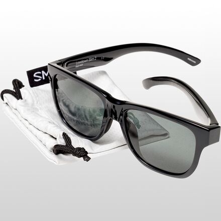 Поляризованные солнцезащитные очки Lowdown Slim 2 Smith, цвет Black/Polarized Gray