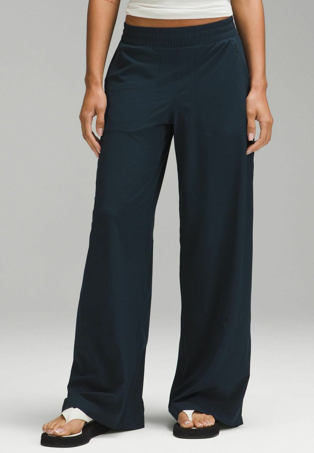 

Брюки SWIFT WIDE-LEG lululemon, цвет true navy