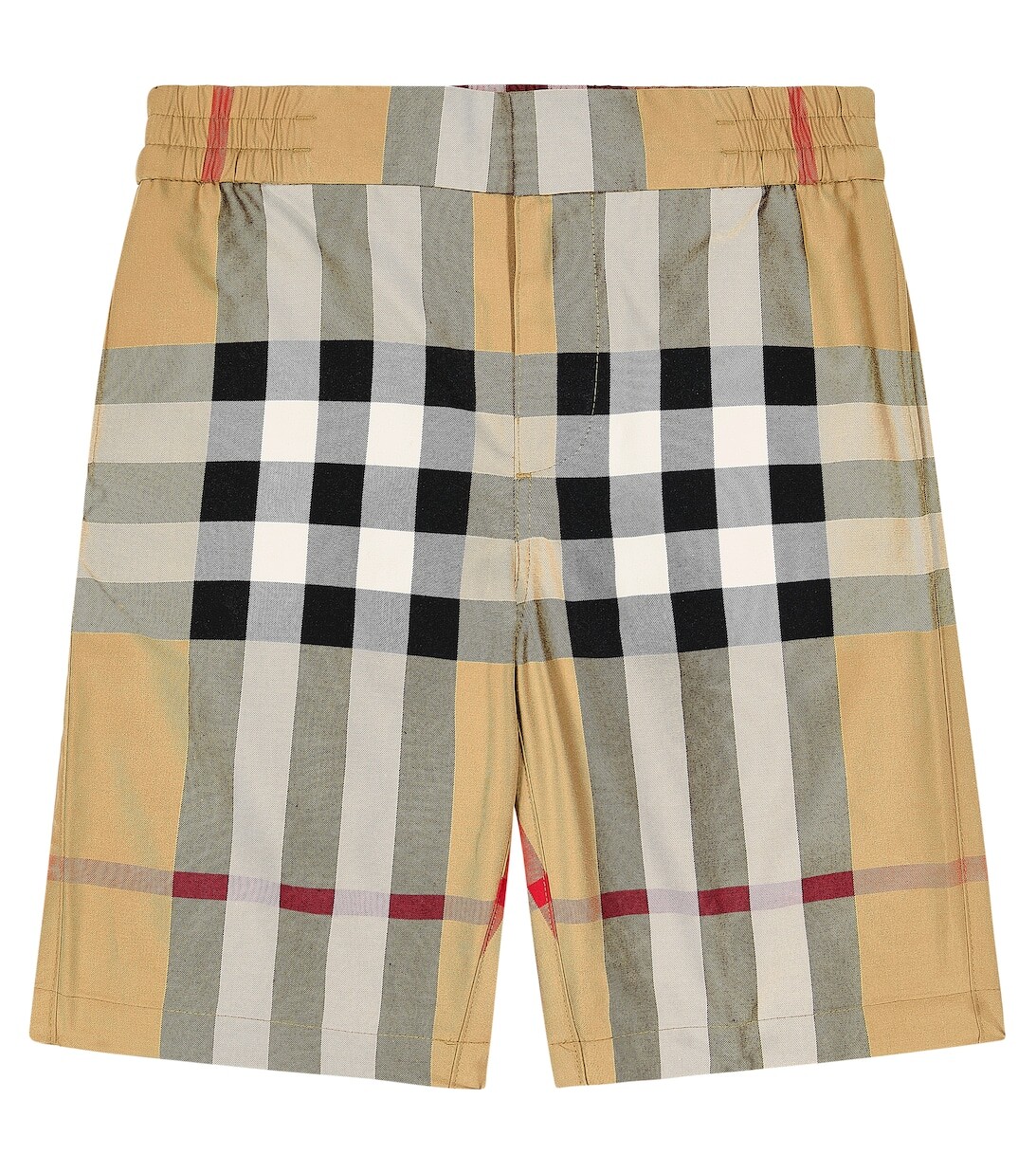 

Хлопковые шорты в клетку Burberry, разноцветный