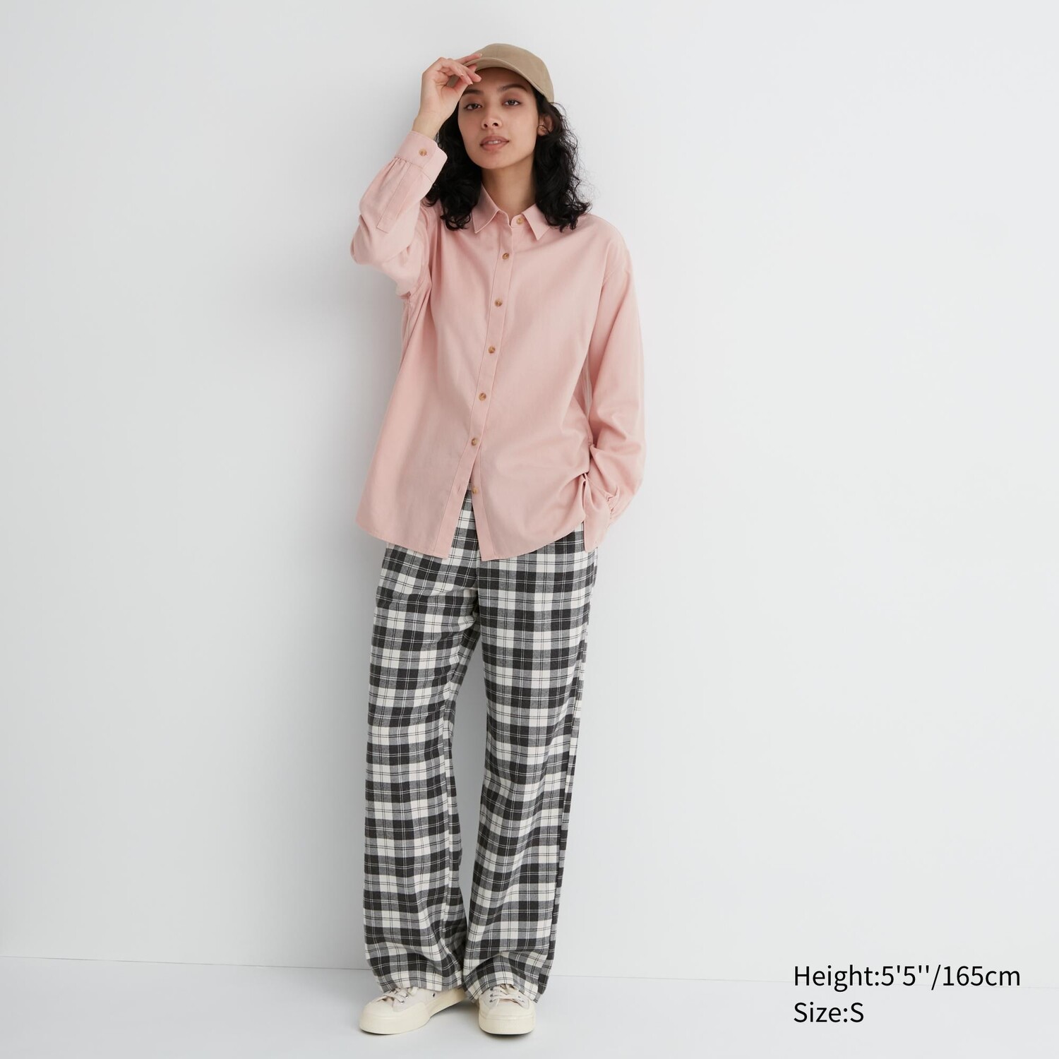 

Брюки UNIQLO фланелевые, молочный