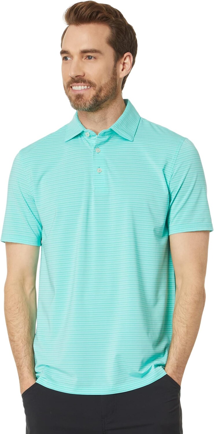 

Рубашка-поло Brrreeze Bowen Stripe Performance Polo Southern Tide, цвет Mint