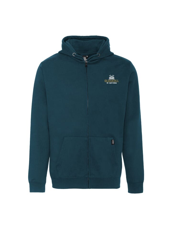 

Спортивная куртка OLDSKULL Basic Osk Samurai Logo, темно-зеленый