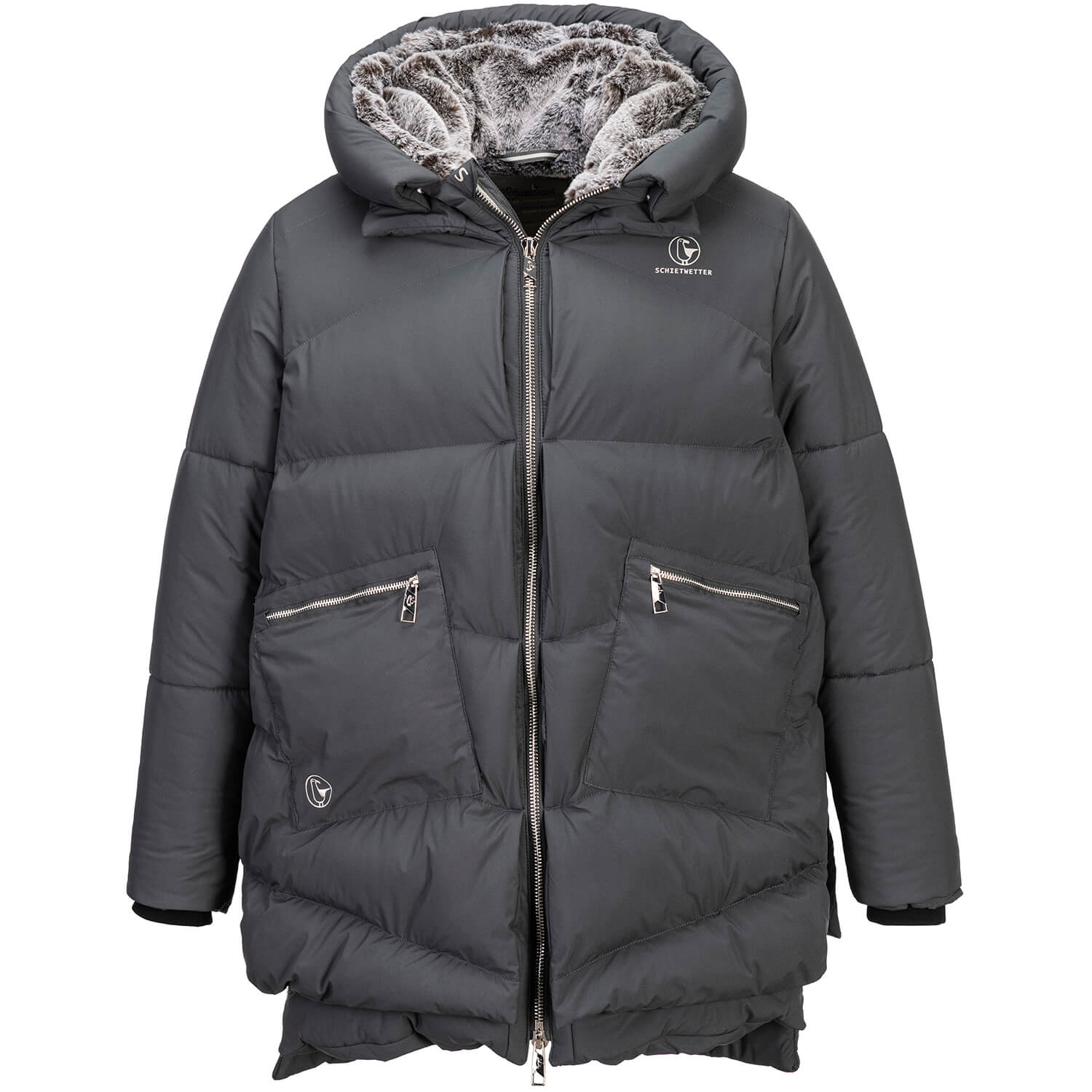 

Куртка софтшелл SCHIETWETTER Winterjacke, антрацит