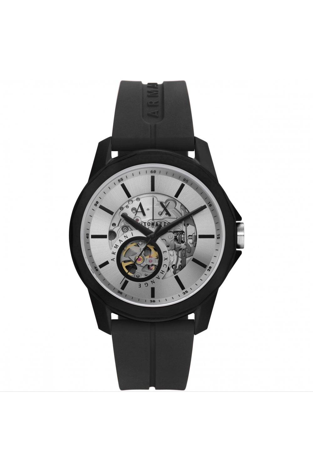 

Нейлоновые модные аналоговые автоматические часы - Ax1726 Armani Exchange, серебро