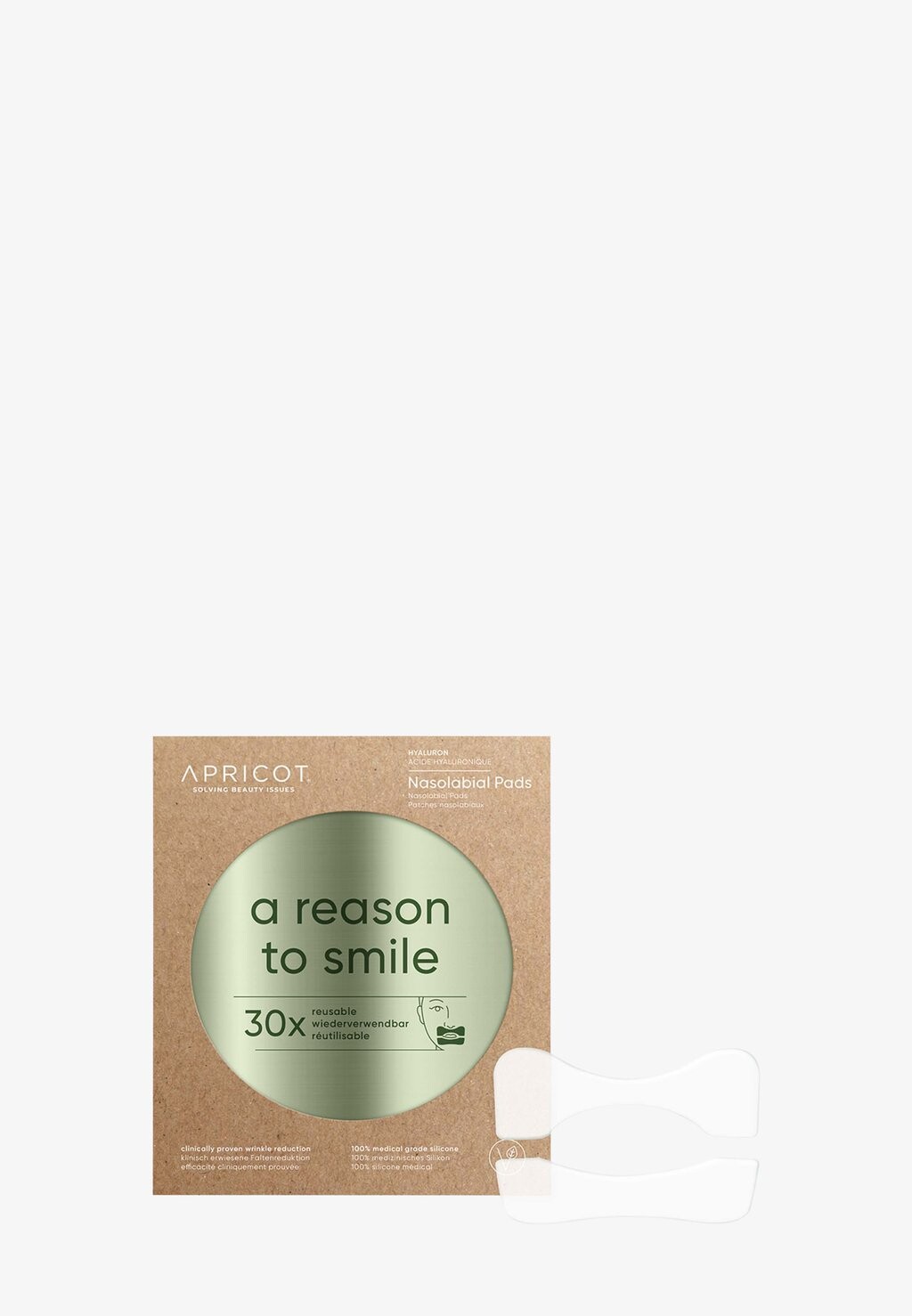 

Маска для лица Hyaluron Nasolabial Pads Apricot Beauty