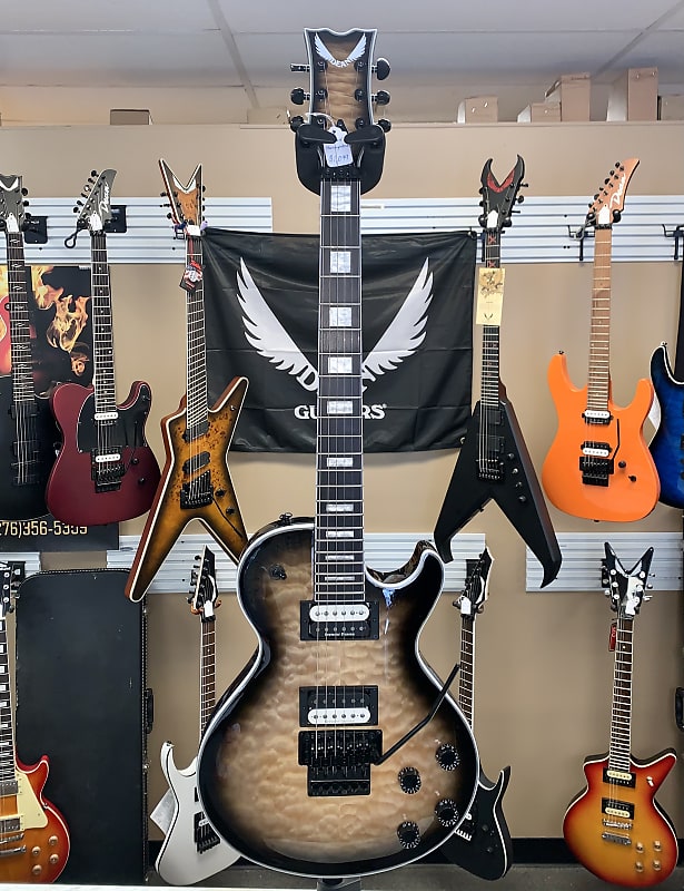 Электрогитара Dean Thoroughbred Select Quilt-top with Floyd Natural Black Burst 2023 электрогитара dean guitars cadi select quilt maple floyd rose ocean burst 2 2023 gloss